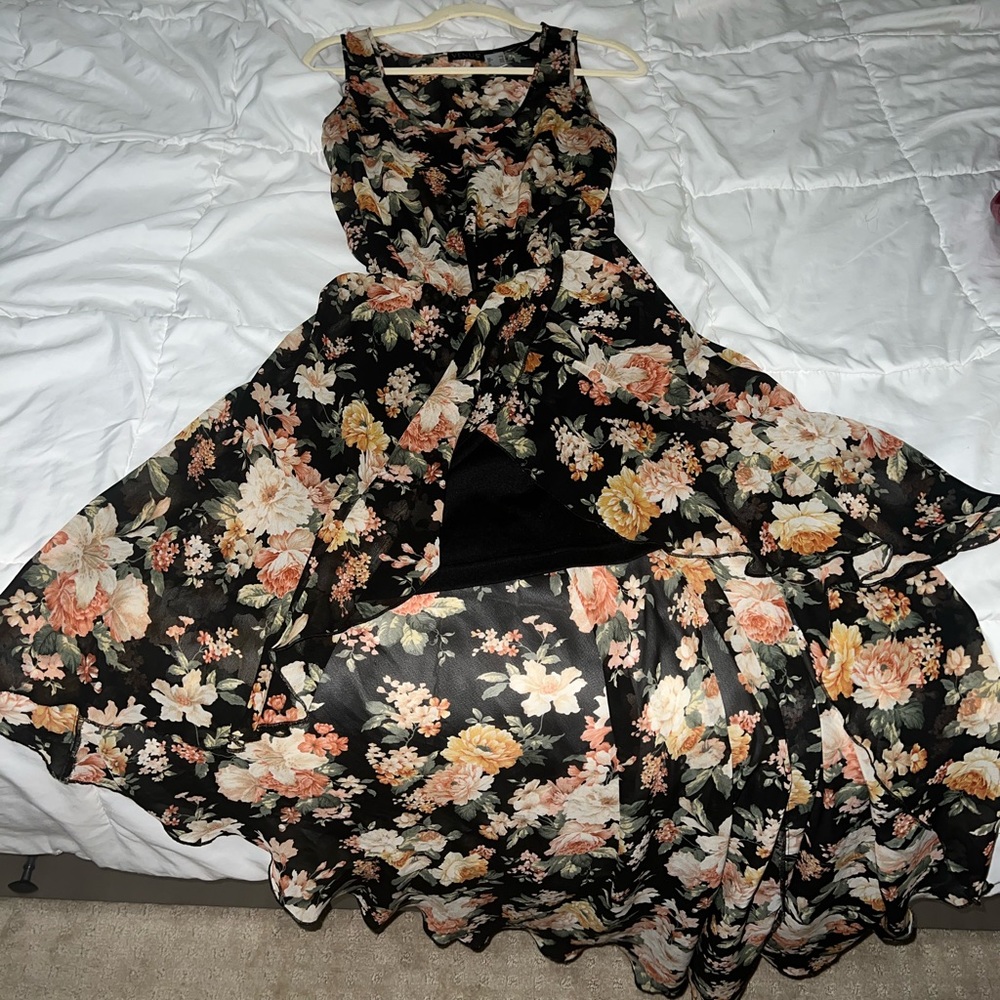Venus floral dress